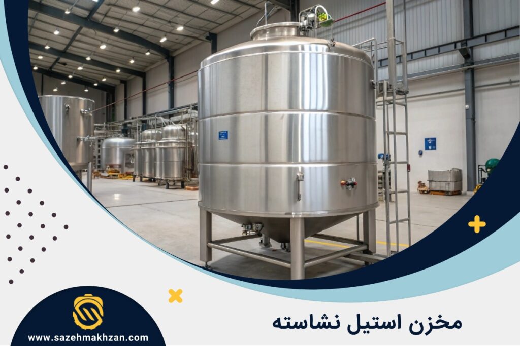 مخزن استیل نشاسته